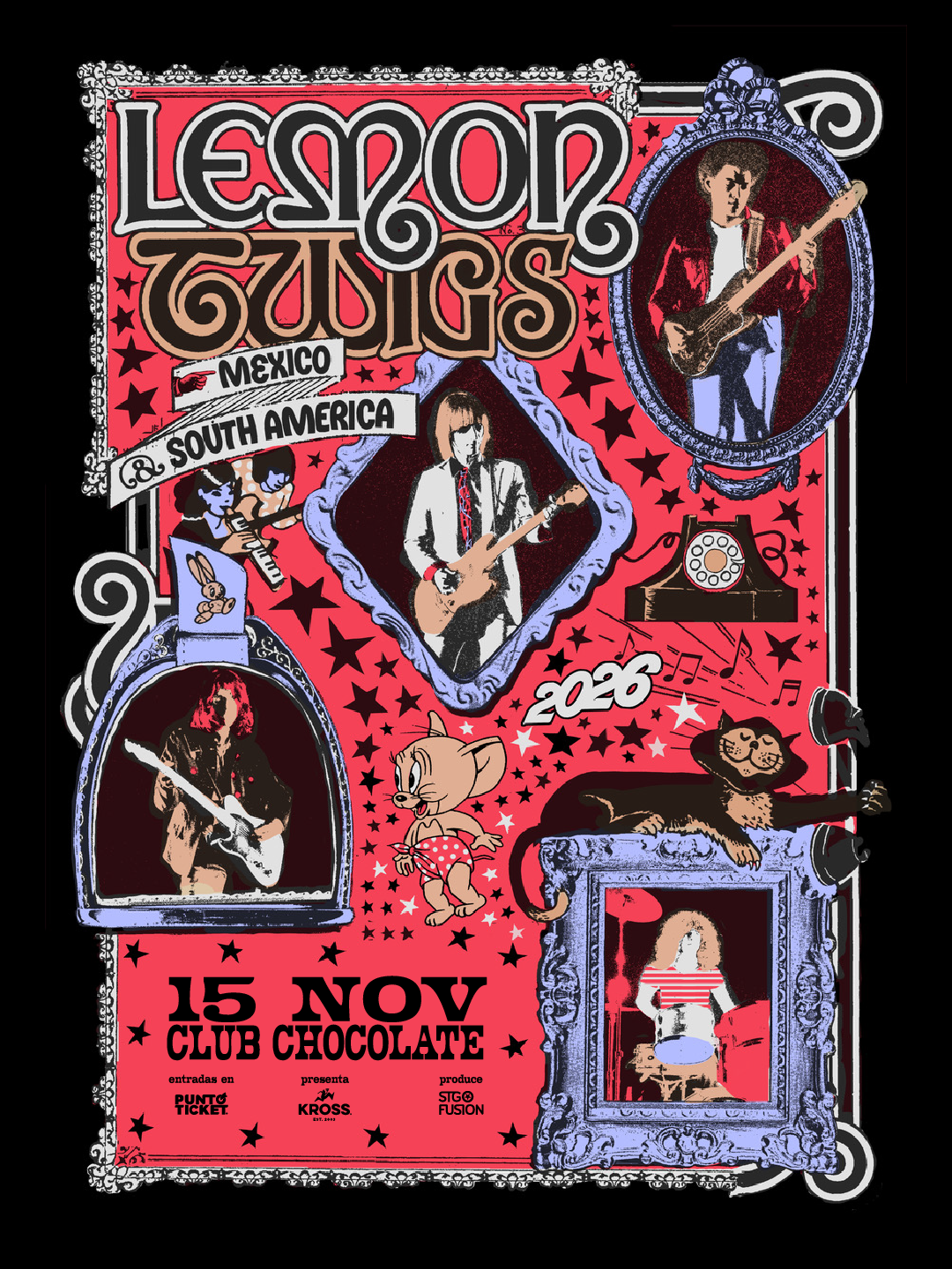 The Lemon Twigs agenda concierto en Chile